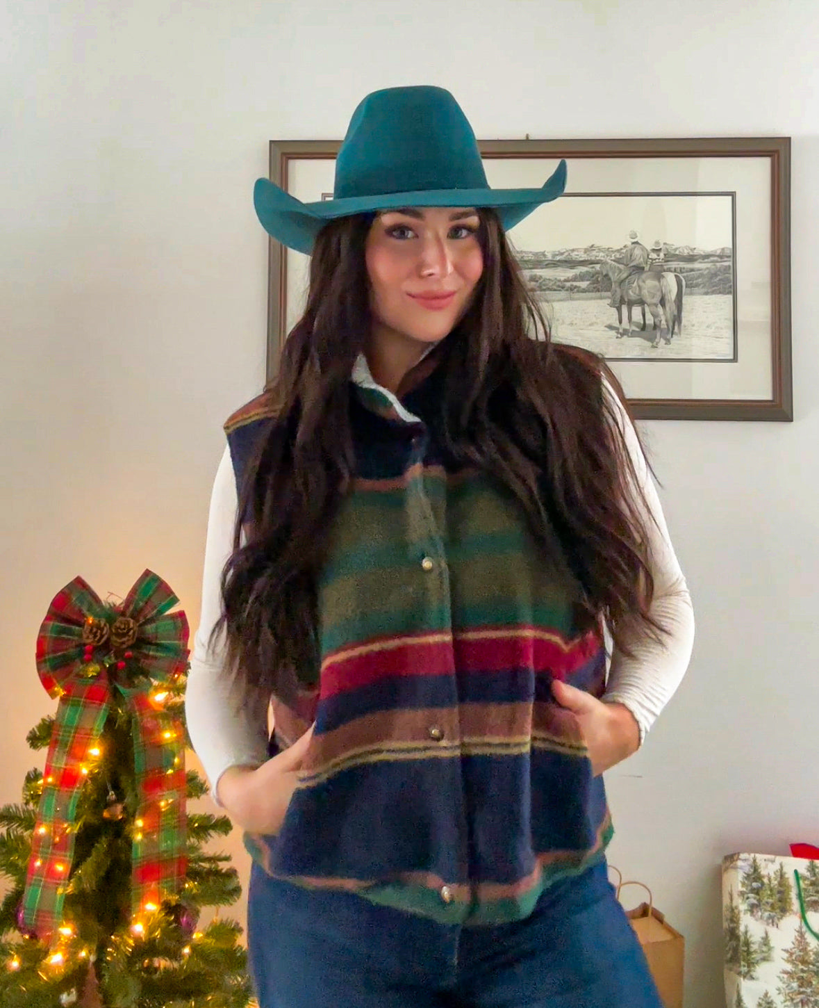 Snow Trails Fleece Vest (M/L)