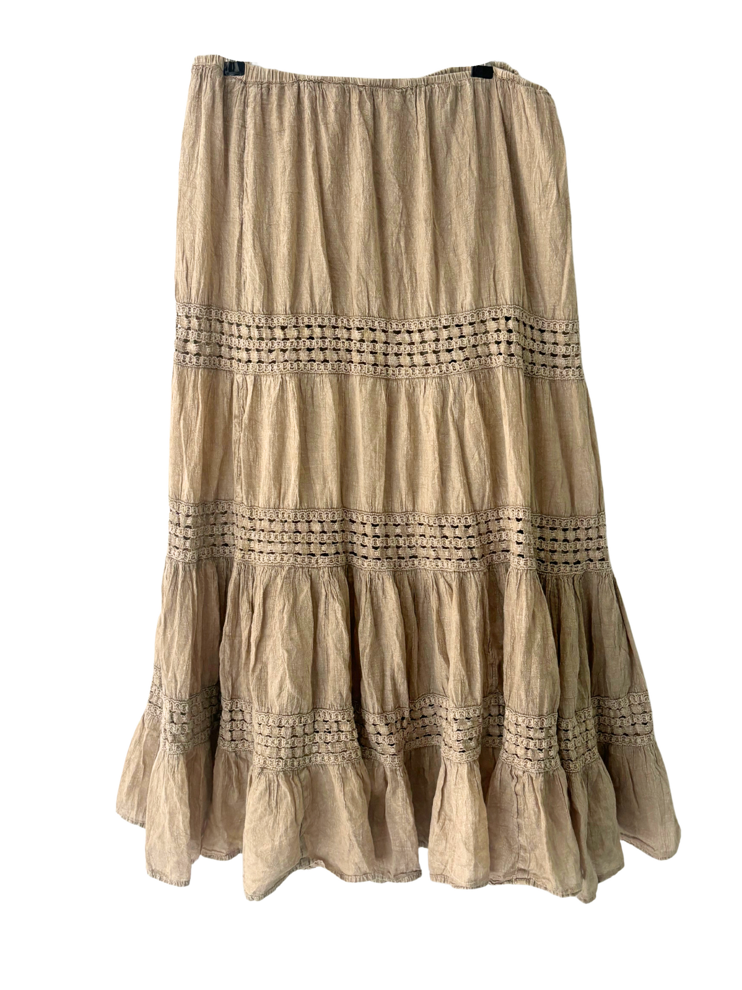 Desert Lace Maxi Skirt (L/XL)