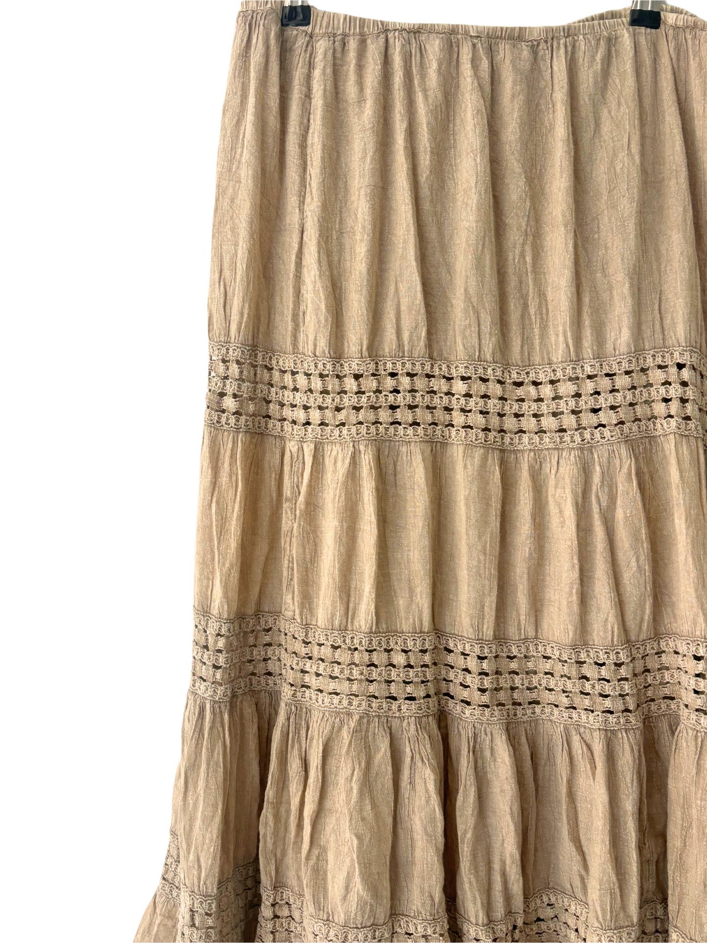 Desert Lace Maxi Skirt (L/XL)