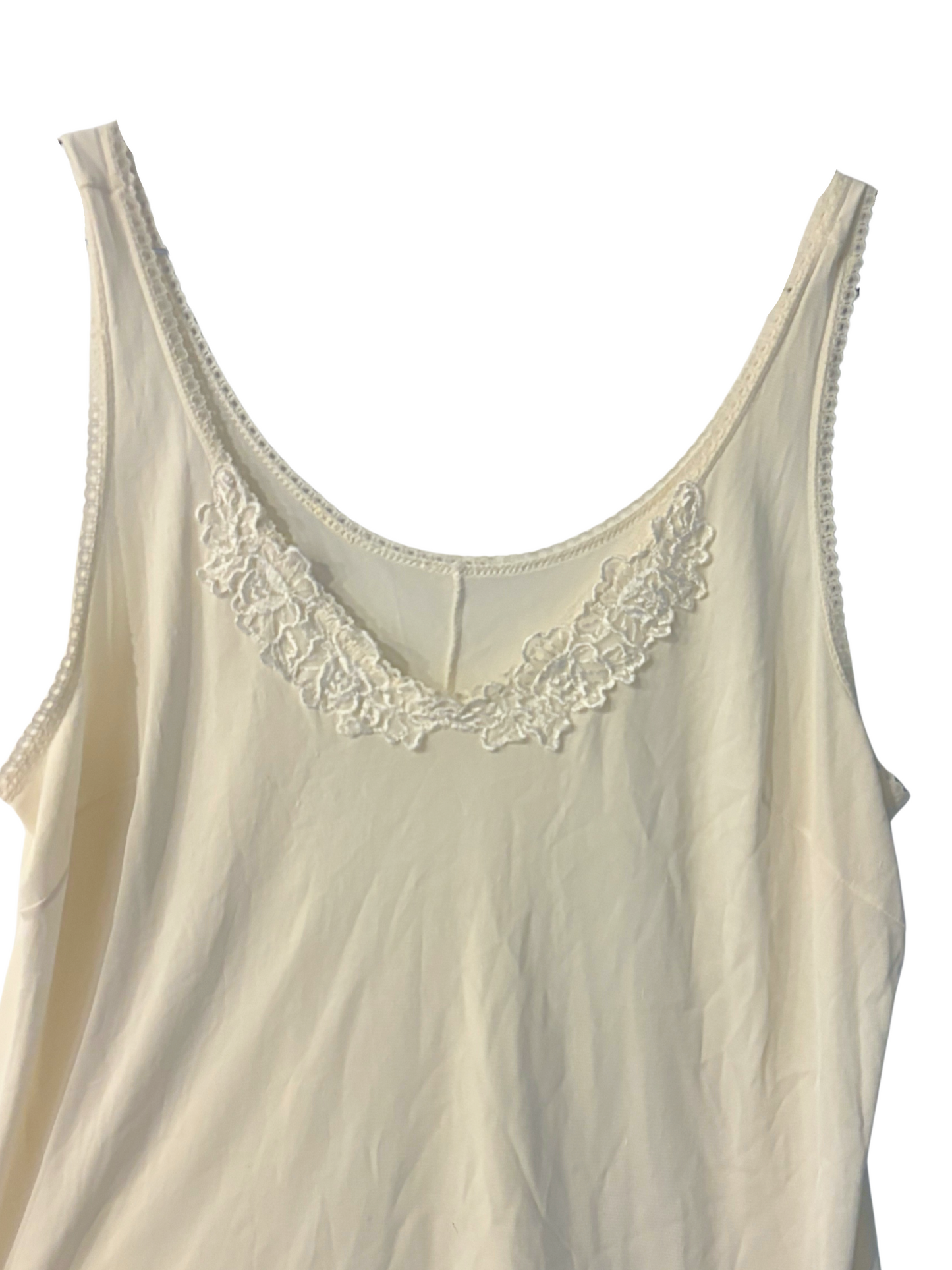 Ivory Bloom Tank (M/L)