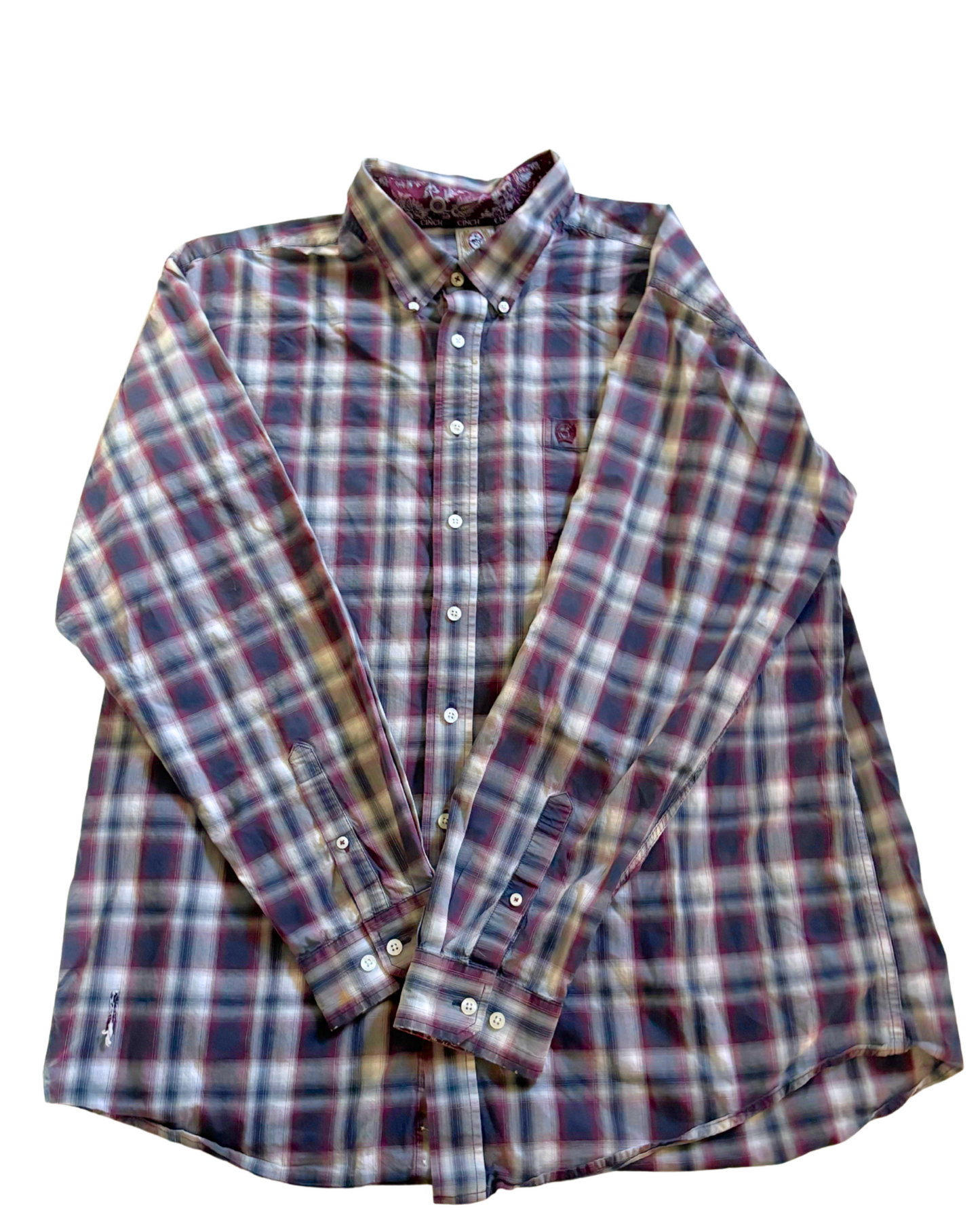 Cinch Flannel Button-Up (XL)
