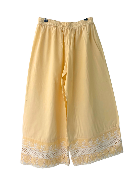 Butter Yellow Loose Pants (M/L