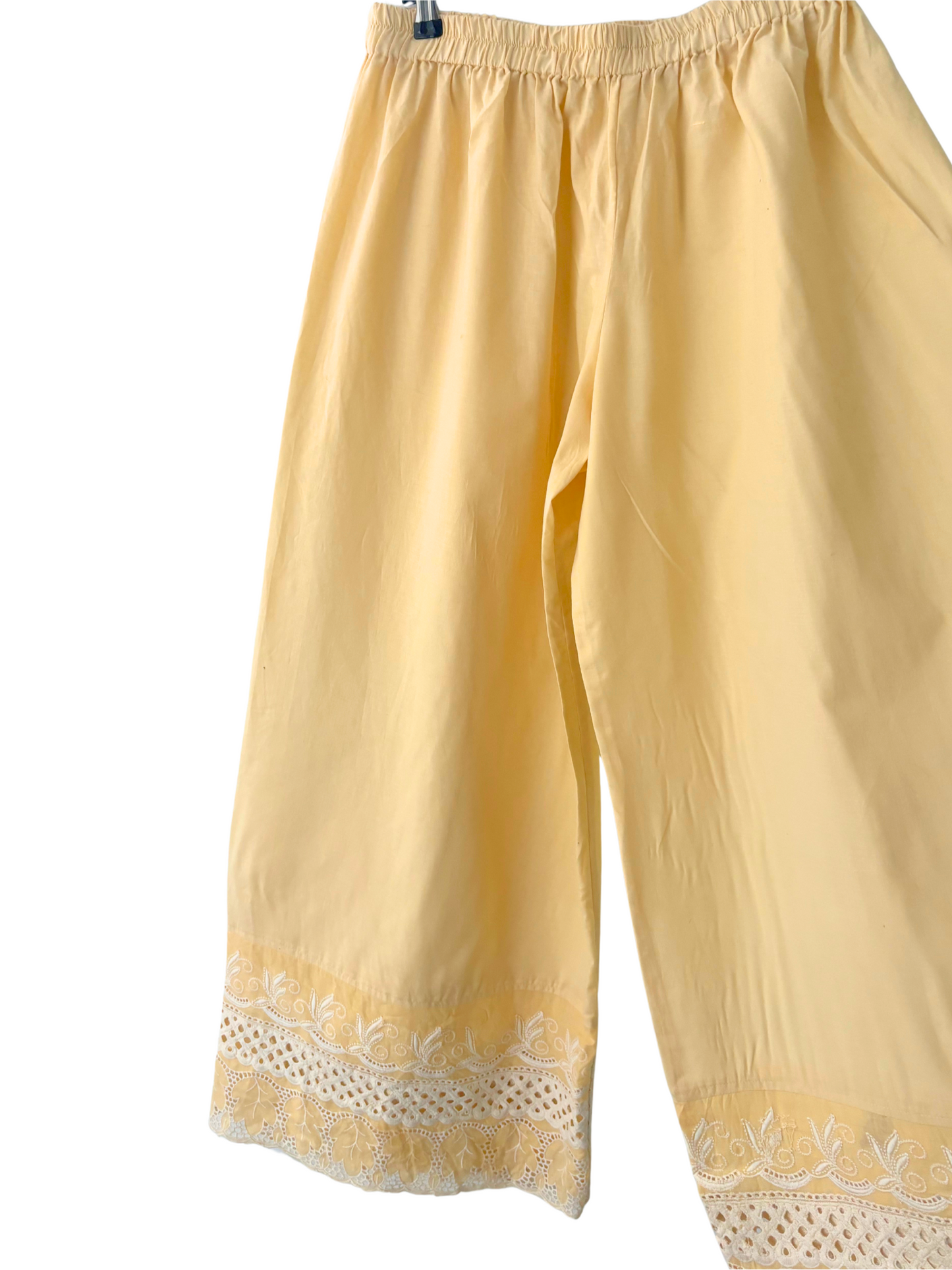 Butter Yellow Loose Pants (M/L