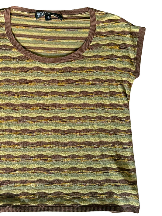 Striped Knit Top (M)