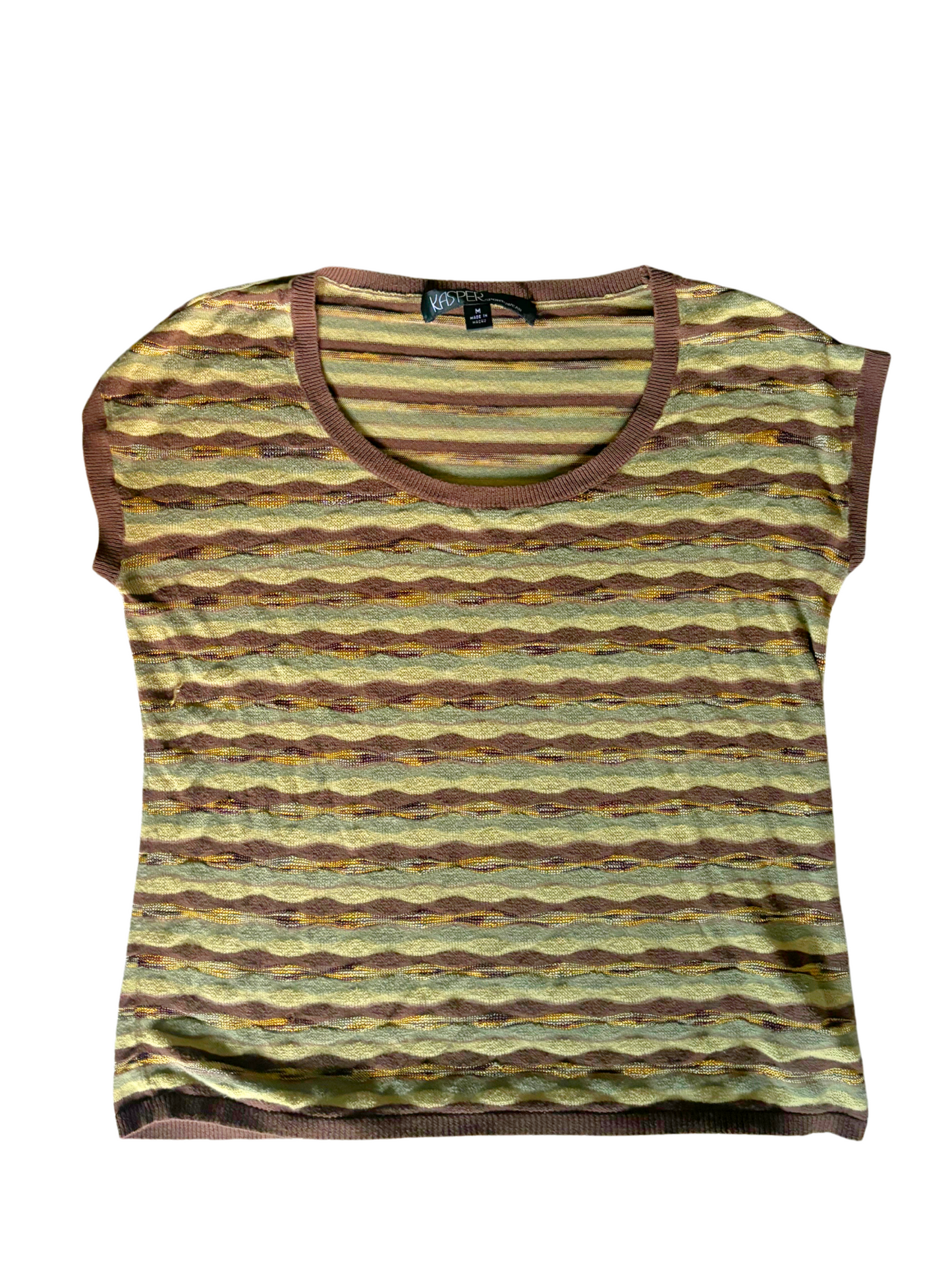Striped Knit Top (M)