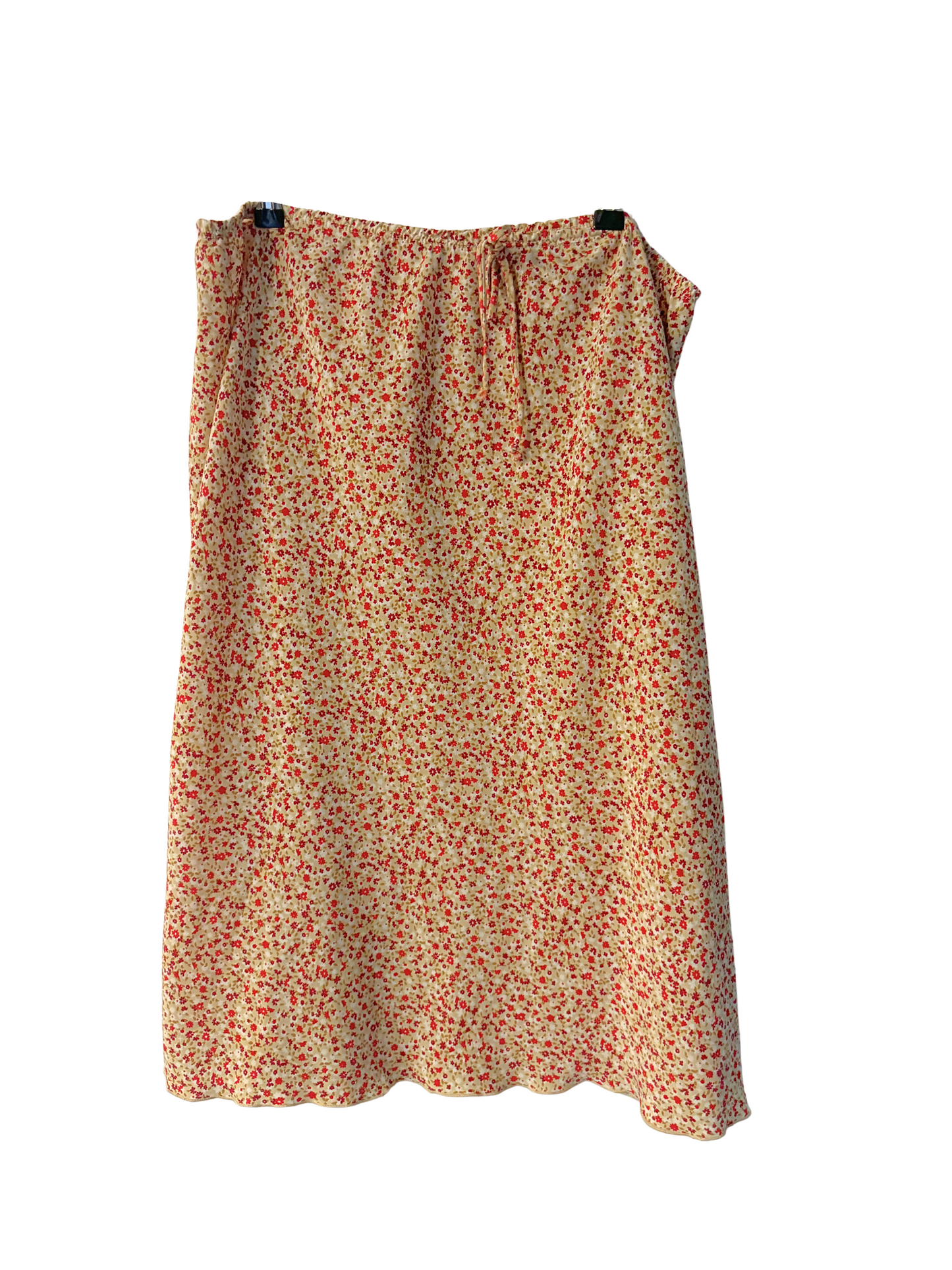 Wildflower Rose Midi Skirt (L/XL)