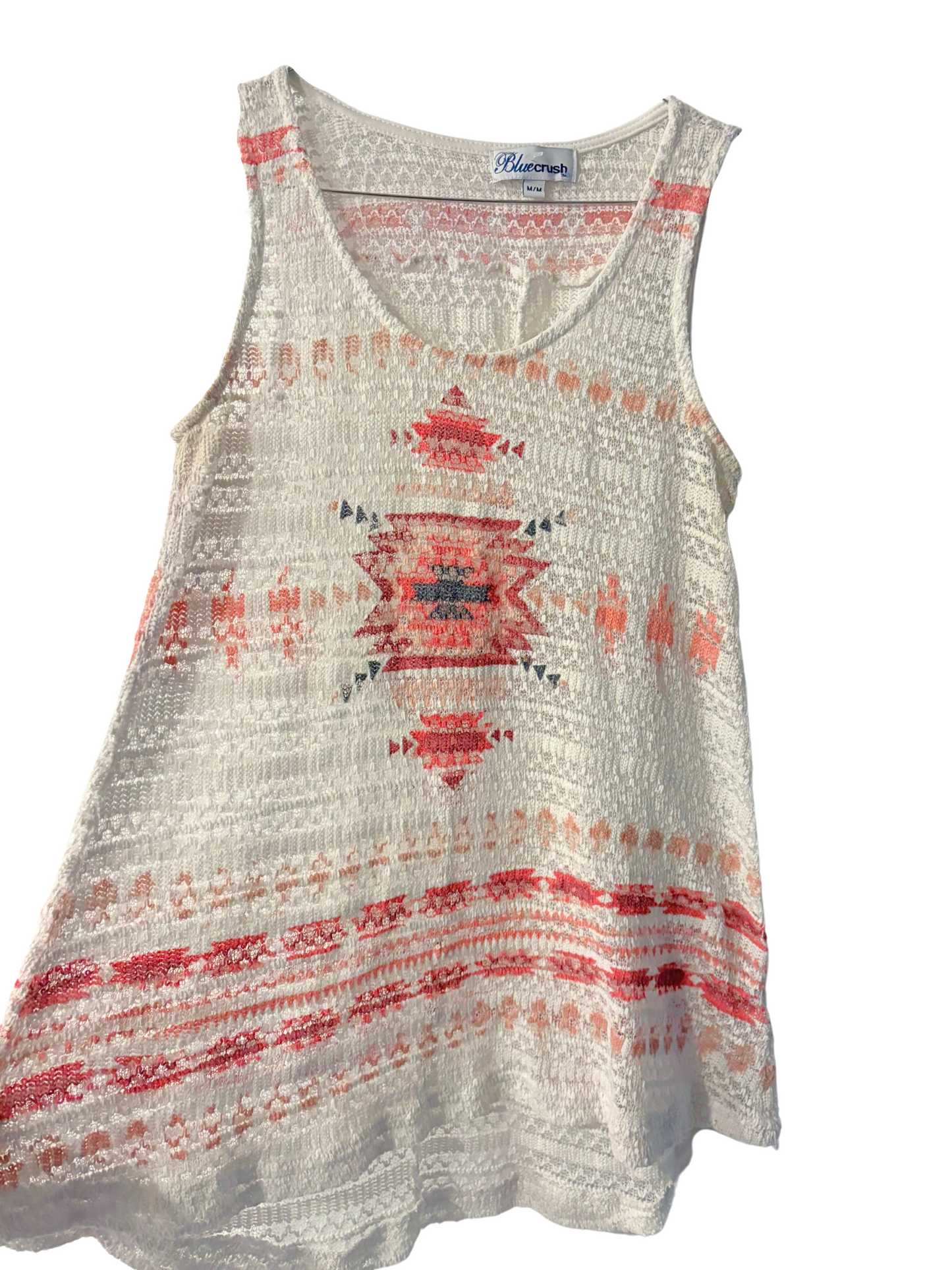 Aztec Knit Tank (M)