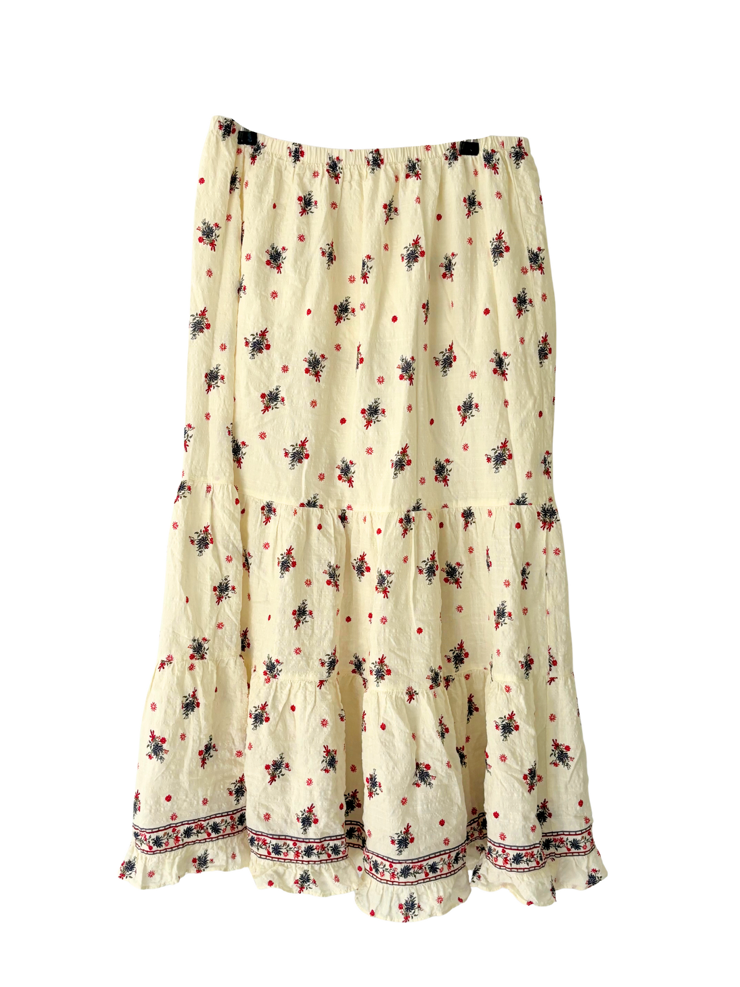 Sunday Flowers Maxi Skirt (M/L)