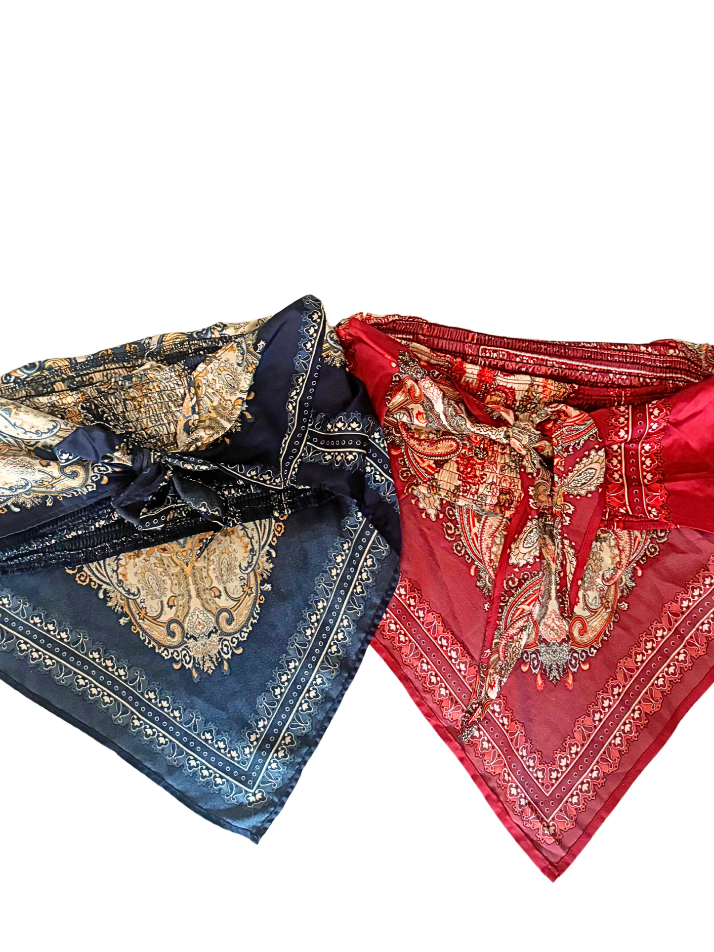 Bandana Tube Top (Red, M)