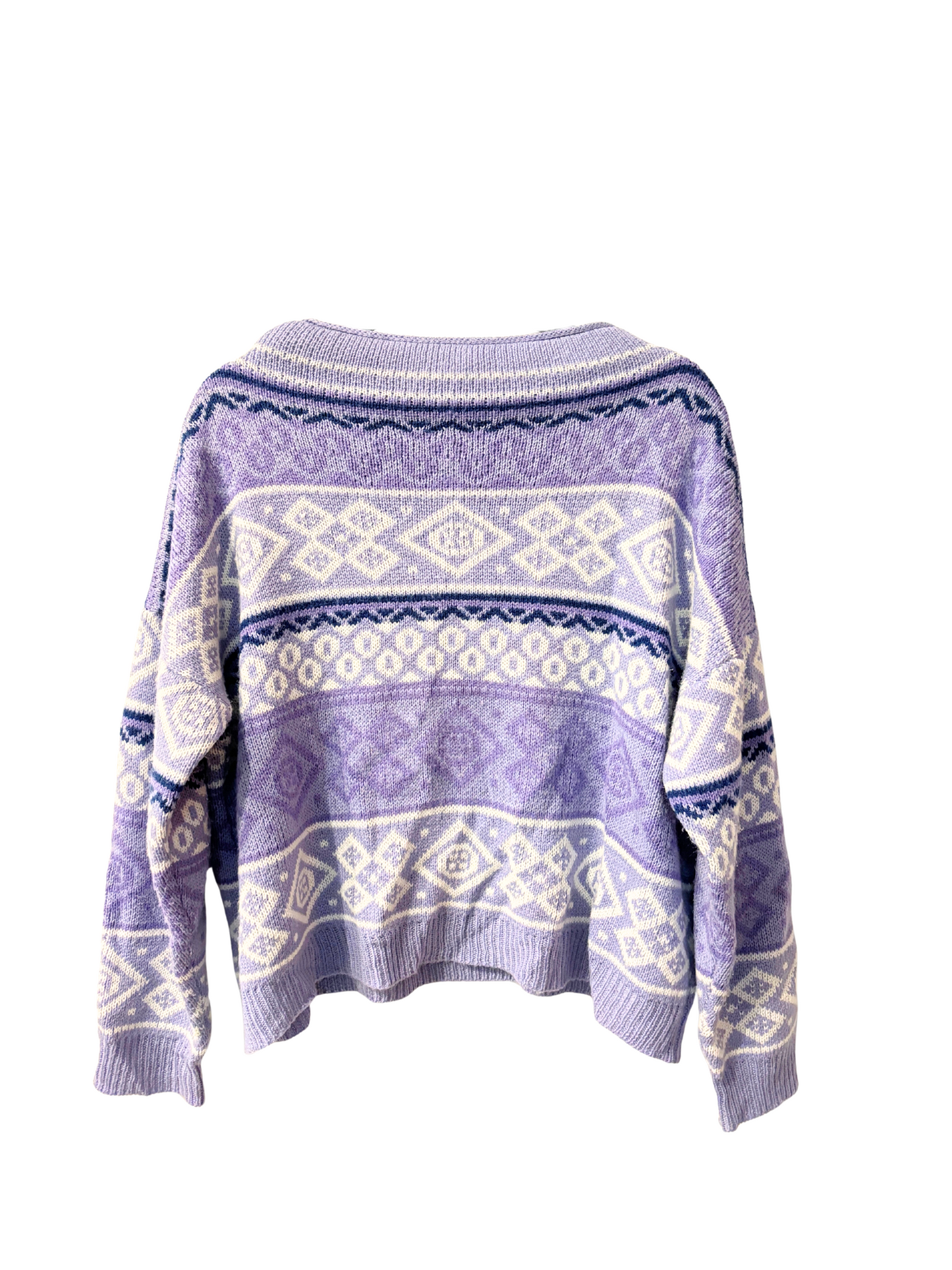 Lilac Knit Sweater (M/L)