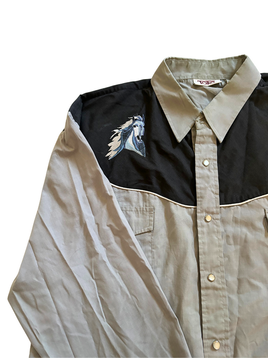 Mustang Pearl Snap (XL)