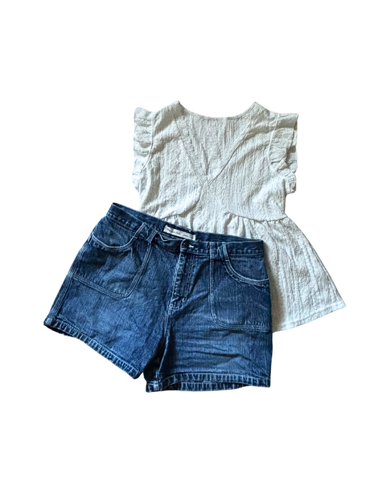 Little Miss Peplum Top (L)