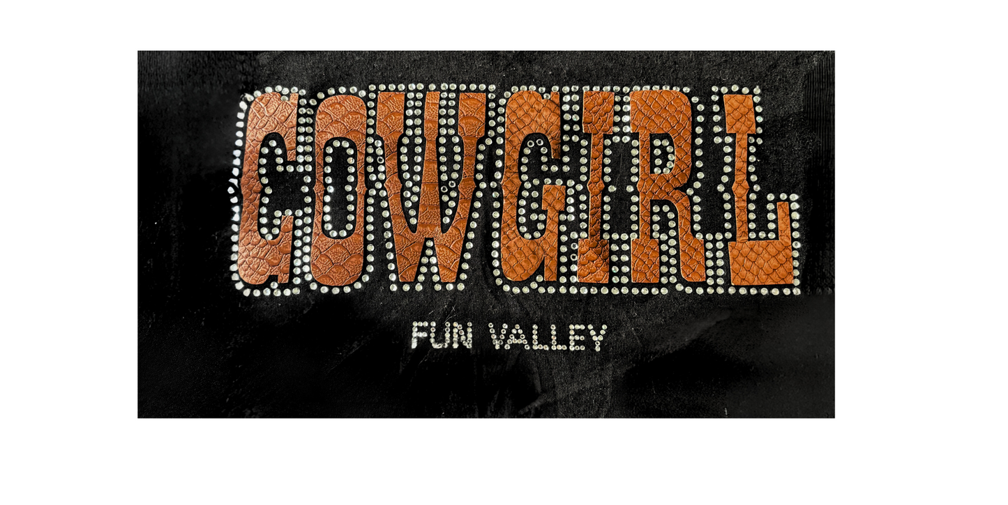 Rhinestone Cowgirl Tee (L)