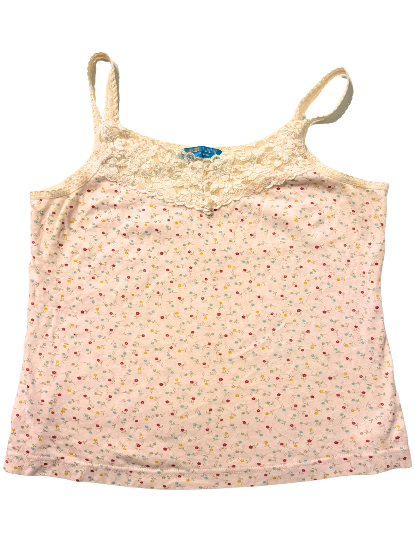 Flower Fields Lace Tank (S/M)