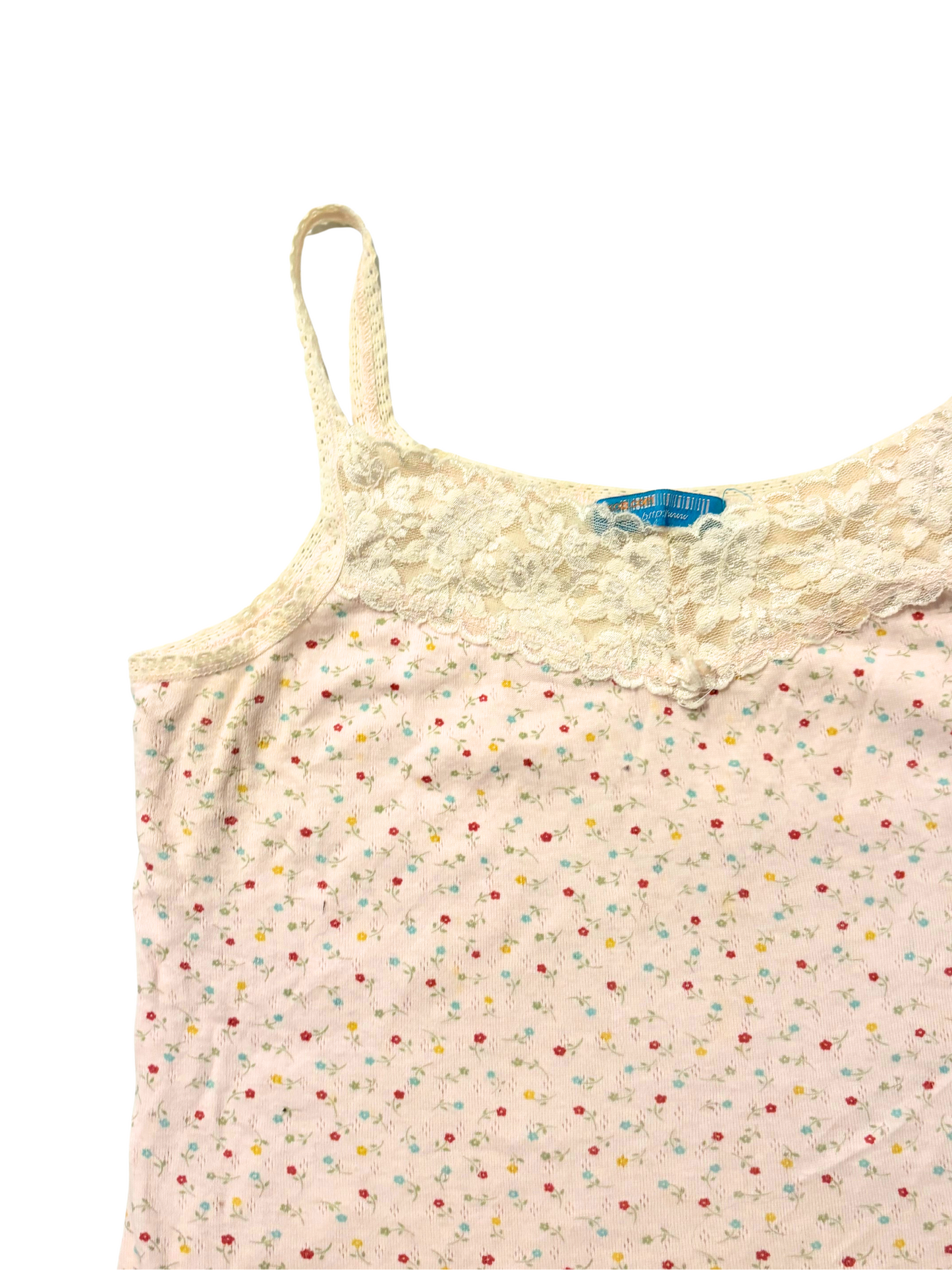 Flower Fields Lace Tank (S/M)