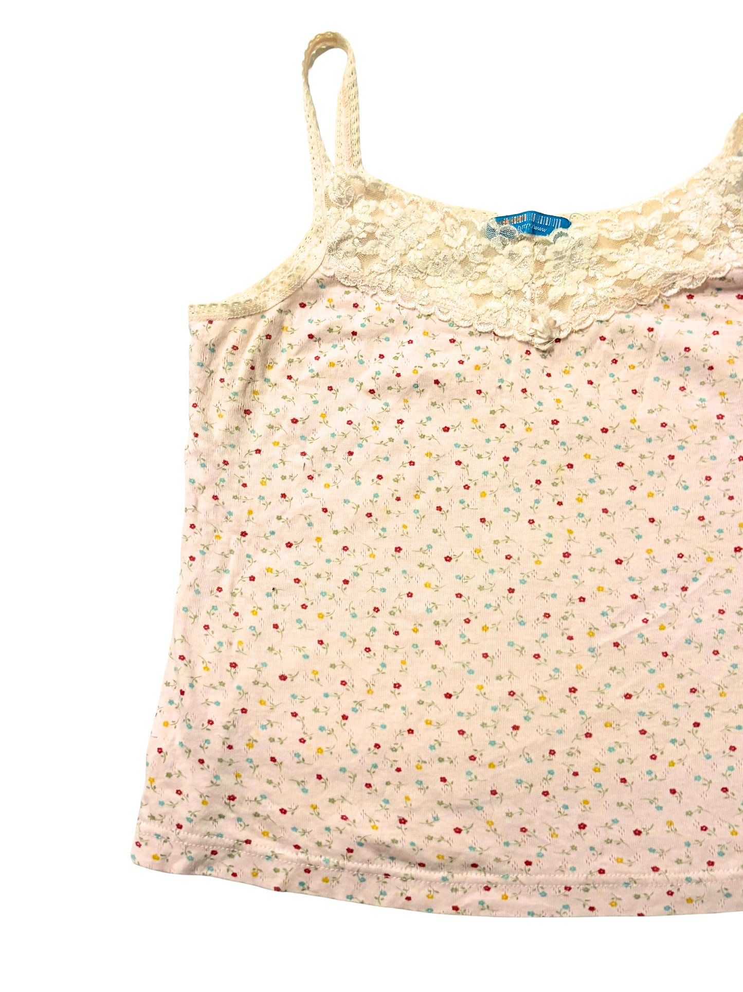 Flower Fields Lace Tank (S/M)