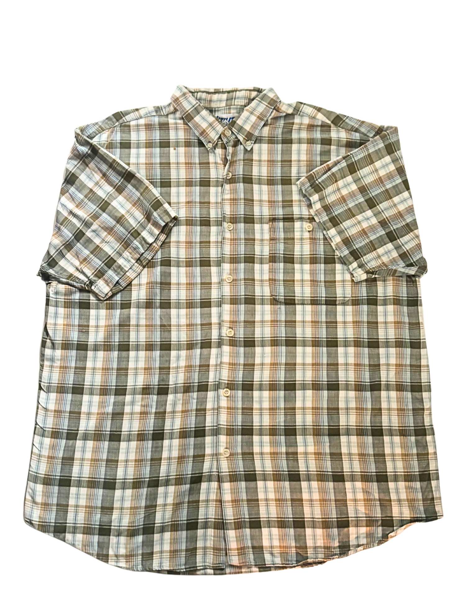 The Patrick Plaid Short-Sleeve (L/XL)